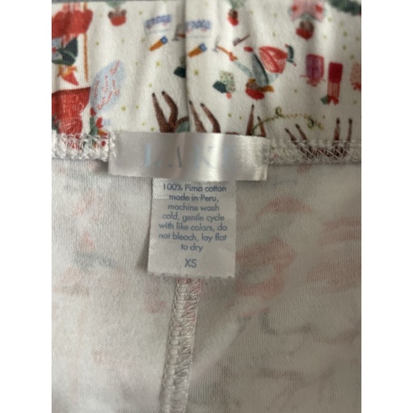 Lake Pajama Set Women XS Holiday Pima Cotton Pant Christmas Hygge Cozy Core Soft - Picture 15 of 16